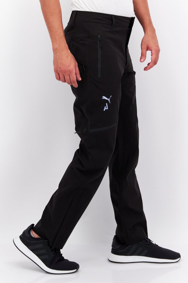 PUMA Men Sportswear Fit Outdoor Track Pants, Black  - Image 2