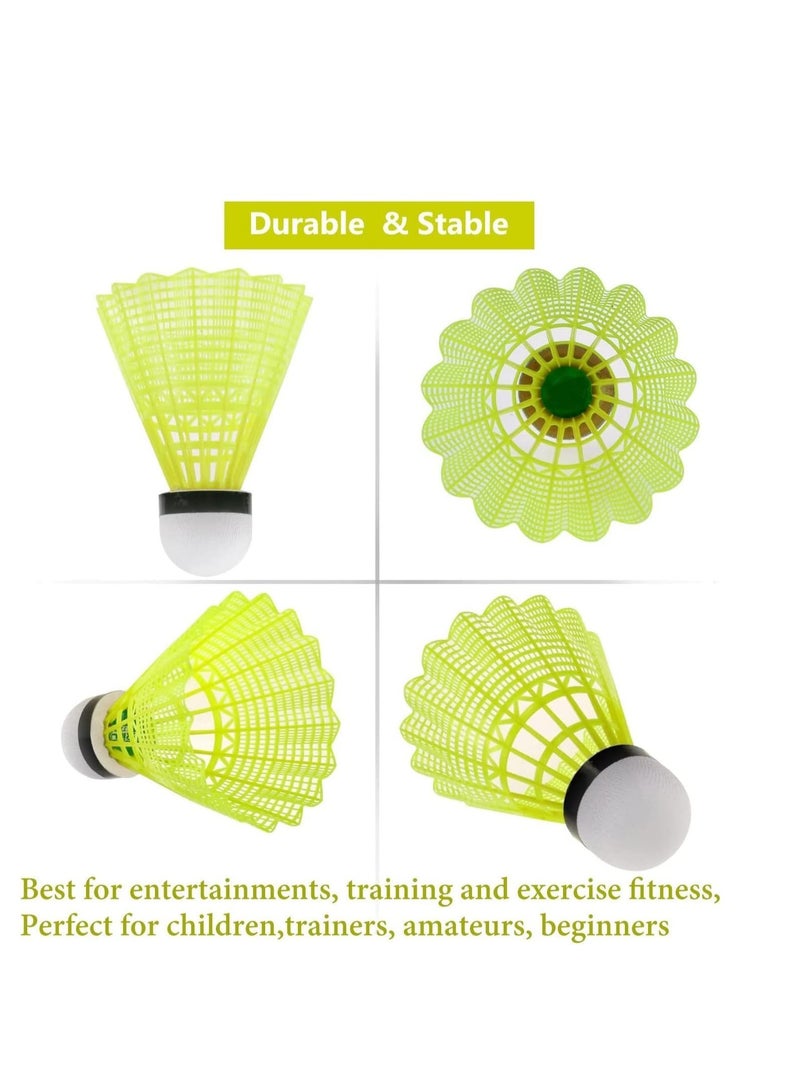 Spall 6 pices Badminton Shuttlecocks For Outdoor Indoor Sports - Image 2