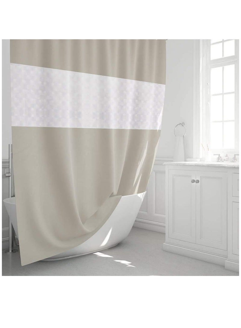 Shower curtain Liner Design for Bathroom Shower and Bathtubs - Free of PVC Chlorine and Chemical Smell - Non-Toxic and Eco-Friendly - 100% Waterproof 180 X 200 cm - Image 2