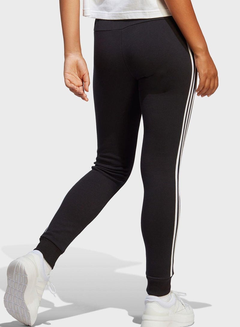Adidas Essentials 3-Stripes French Terry Cuffed Joggers - Image 2
