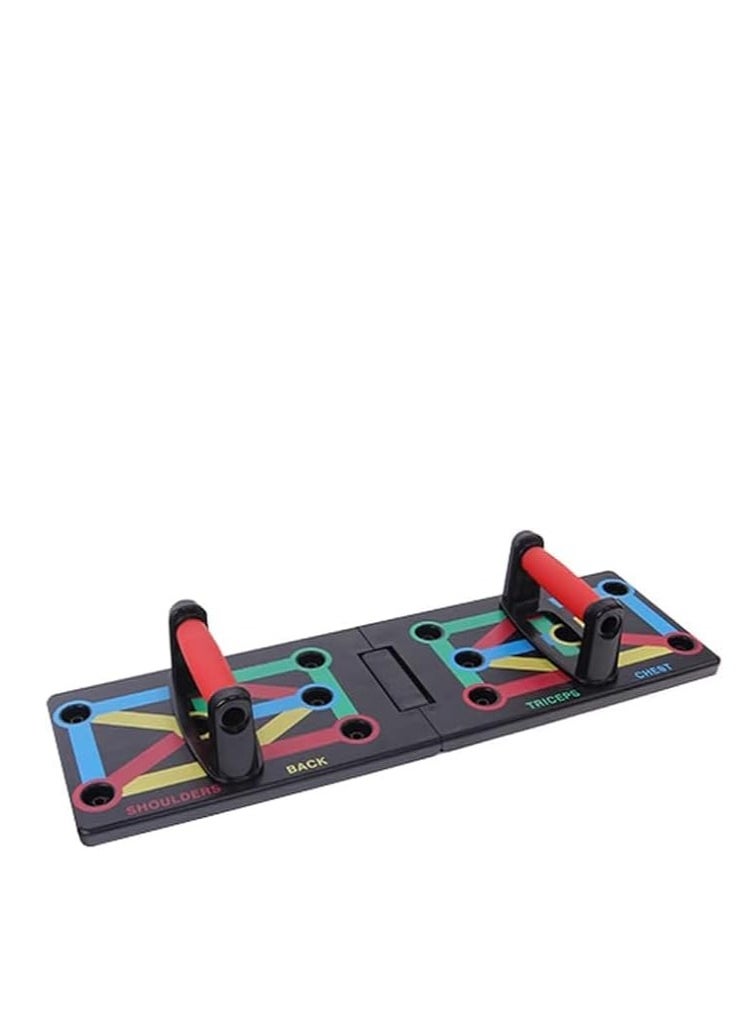 Plan A Multifunctional Portable Push Up Board with Folding Set for Body Training Fitness Recommended for Women Gym  - Image 1