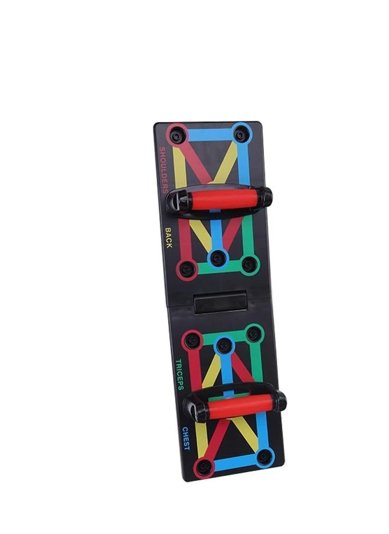 Plan A Multifunctional Portable Push Up Board with Folding Set for Body Training Fitness Recommended for Women Gym  - Image 4