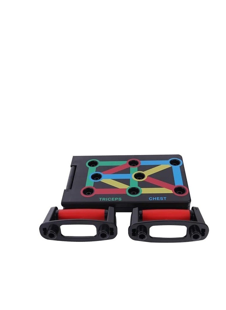 Plan A Multifunctional Portable Push Up Board with Folding Set for Body Training Fitness Recommended for Women Gym  - Image 2