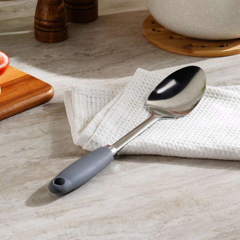 Pan Home Aira Solid Spoon 31x6.5cm -Grey