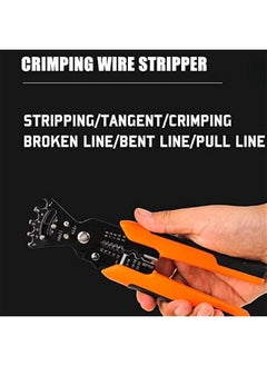 Generic Multifunctional Electrician Wire Splitting Pliers with Wrench and Multi Angle Wire Bending Function, Ergonomic Non Slip Handle, Cable Stripping and Cutting Pliers for 5, 6, 7, 8 Wires  - Image 2