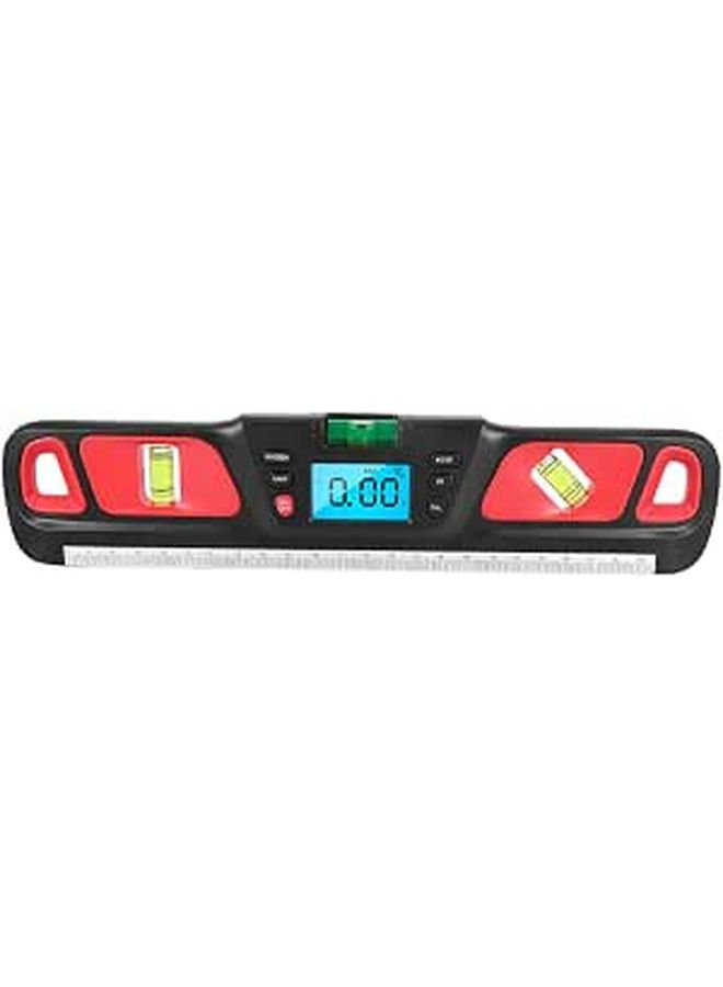 High Precision Backlight Mini Level Ruler With Voice Prompt And Anti Drop Design Accurate Spirit Level Gauge For Home Office Picture Frames DIY Measurement Tasks Blue - Image 1