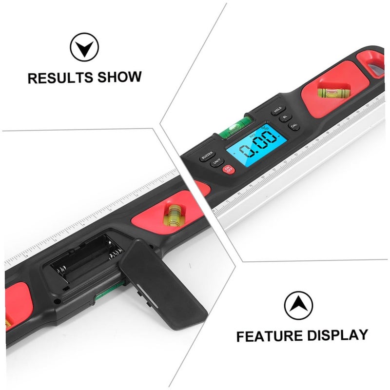 High Precision Backlight Mini Level Ruler With Voice Prompt And Anti Drop Design Accurate Spirit Level Gauge For Home Office Picture Frames DIY Measurement Tasks Blue - Image 5