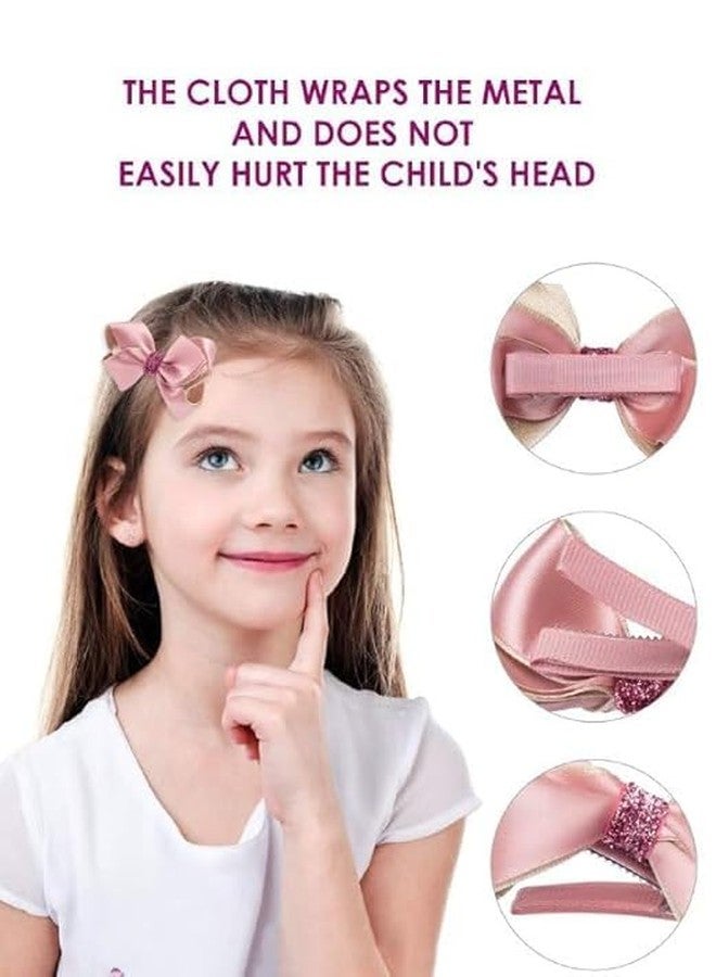 RASOFAB Zwerlin 18Pcs Little Girl Hair Clips, Elastic Hair Ties, Hair Accessories, Hair Bow Clip, Hairpins Set For Baby Girls (Multicolour) - Image 4
