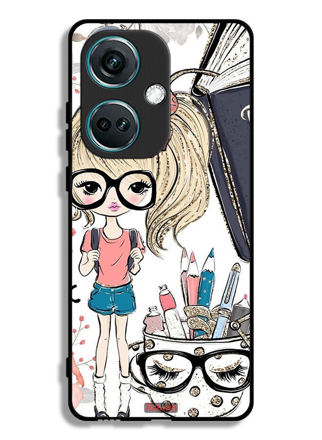 Tolwak OnePlus Nord CE3 Protective Case Cover Unicorn Girl Art - Image 1