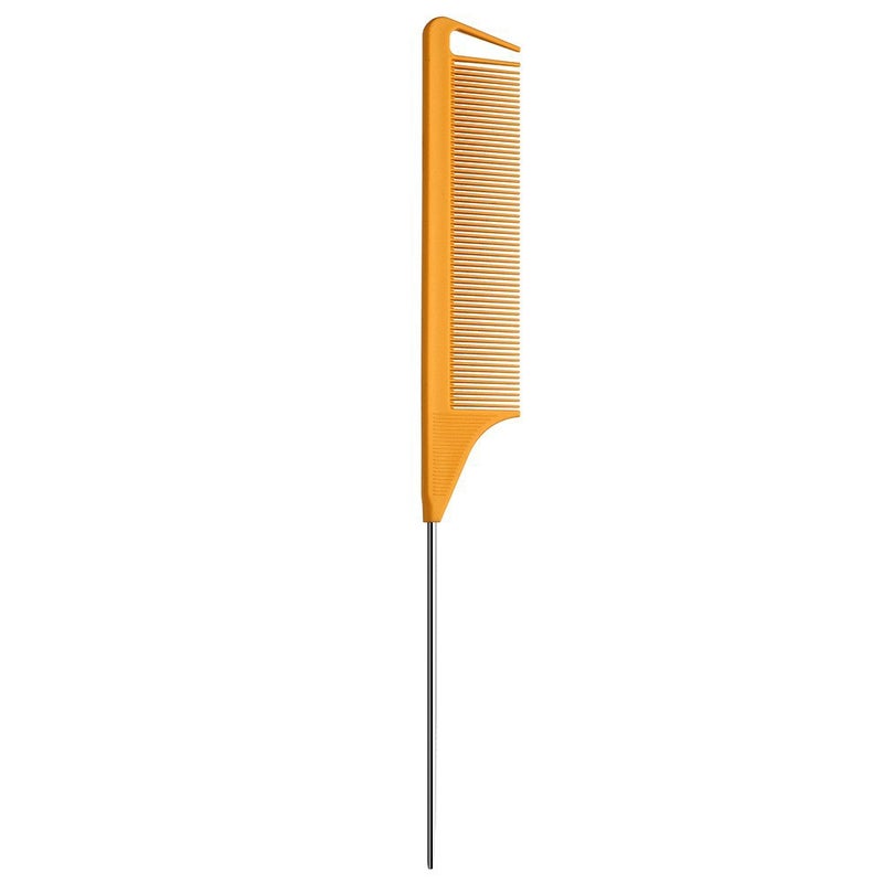 Steel Needle Pointed Tail Comb Steel Needle Comb Hairdressing Comb High Temperature Resistant Plastic Highlight Comb Hair Dye Comb Hair Comb Hairdressing Artifact - Image 1