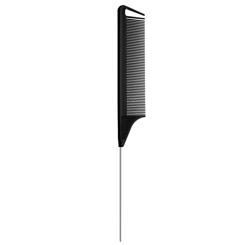 Steel Needle Pointed Tail Comb Steel Needle Comb Hairdressing Comb High Temperature Resistant Plastic Highlight Comb Hair Dye Comb Hair Comb Hairdressing Artifact - Image 2