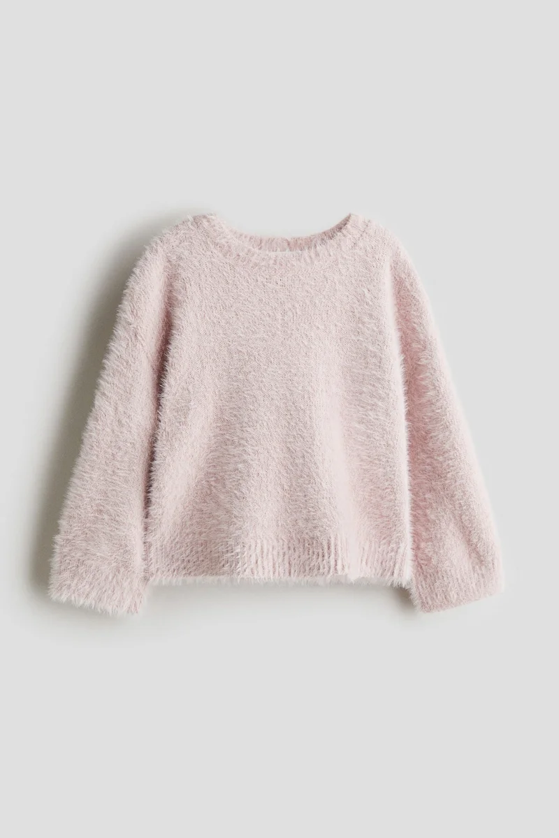 H&M Brushed fine-knit jumper