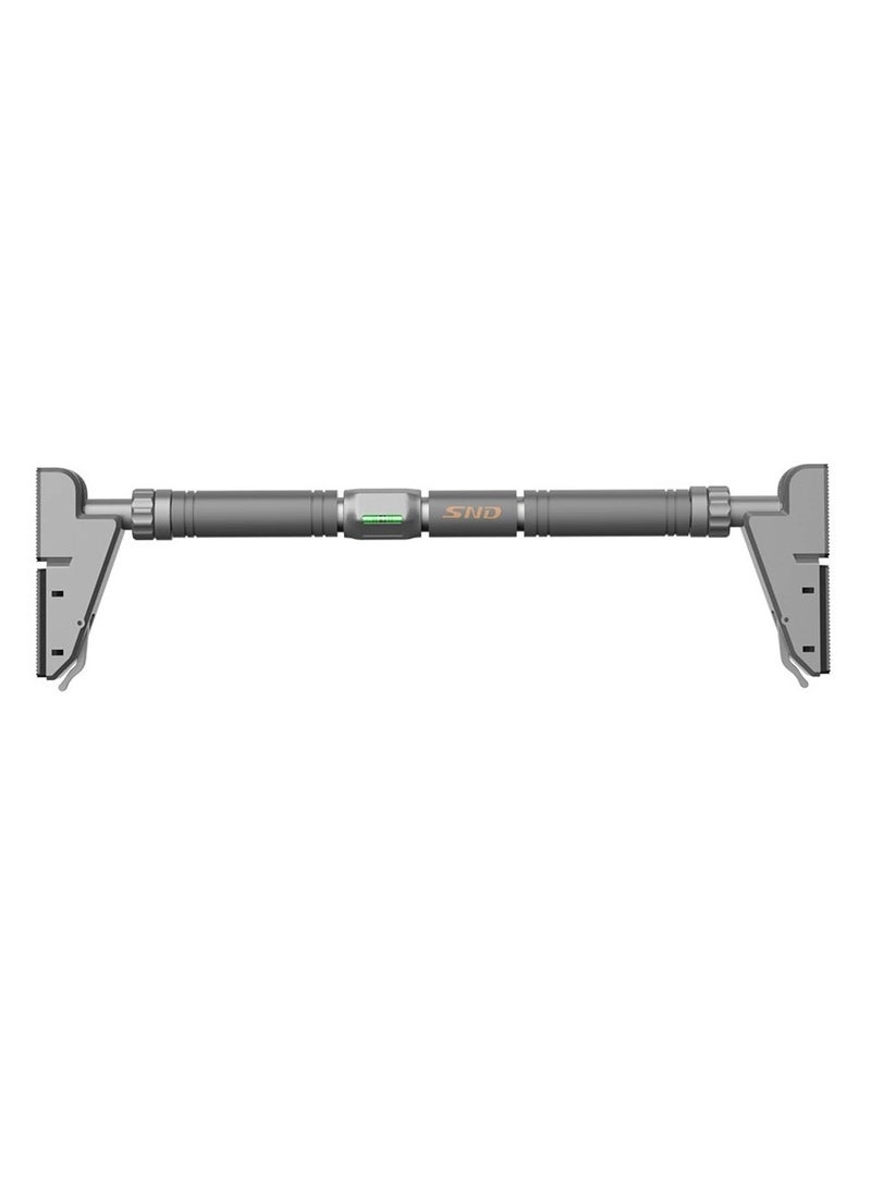 Doorway Pull up Bar, No-Screw Adjustable Chin Up Bar for Door Frame Over the Door Pull Up Bar for Doorway Home Gym Strength Training Bar Horizontal Bar for Exercise