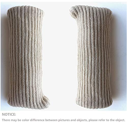 OEEKOI 24 PCS Furniture Leg Knitted Furniture protector - Chair Leg Floor Protectors for Avoid Scratches, Furniture Leg Socks for Moving Easily and Reduce Noise, Beige - Image 5