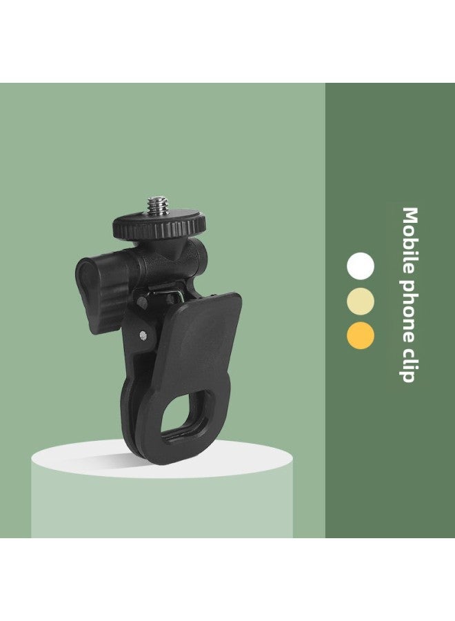 Hot Shoe Mouth Fill Light Extension Clip Mobile Phone Live Photo Video Conference Pocket Light Mini Small Portable Rechargeable Light-Specifications:Mobile Phone-meeting Clip  - Image 1