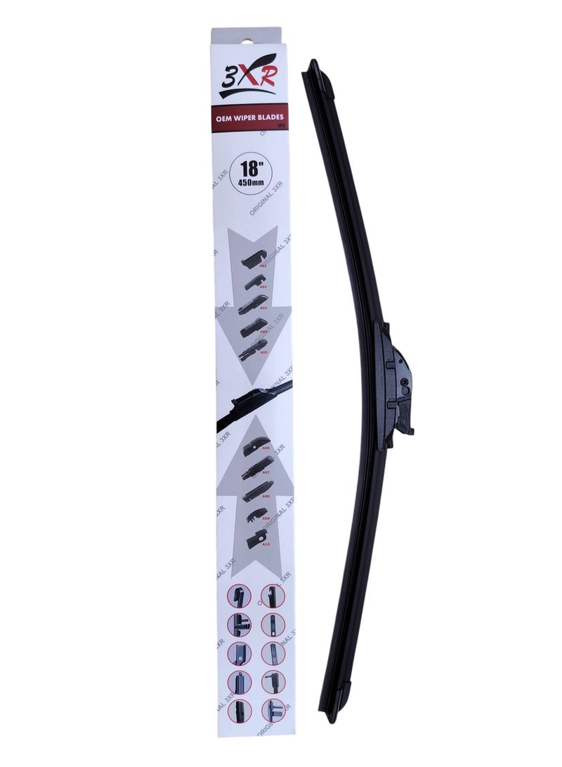 3 اكس ار 3xr شفرات ماسحة الاصطناعية مع 10 محولات - Image 1