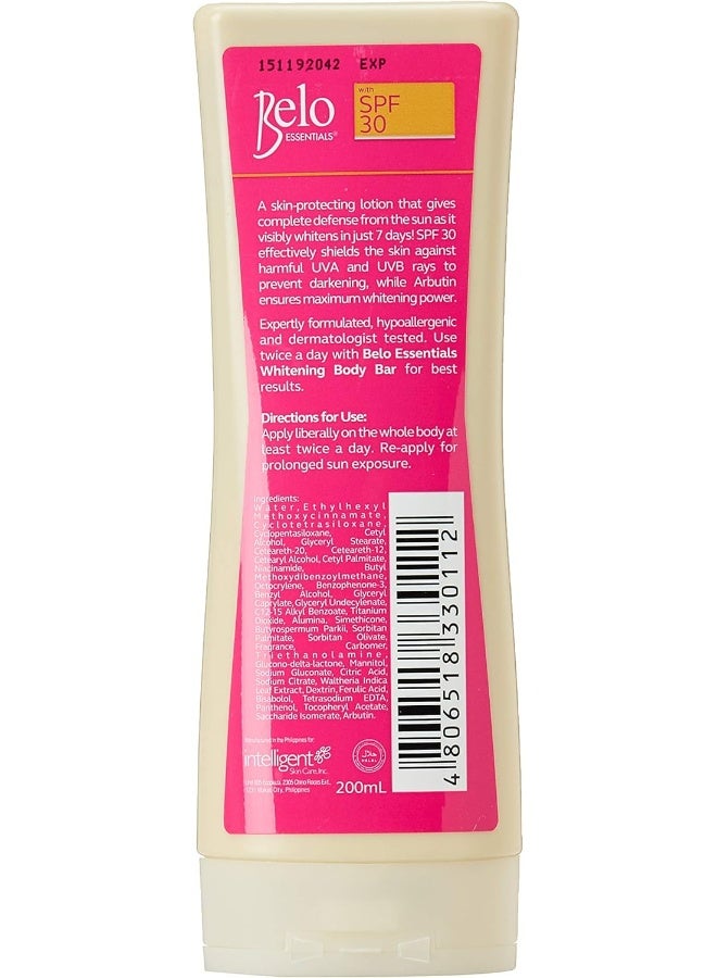 Belo لوشن بيلا إسينشالز للتفتيح مع SPF 30 - Image 2