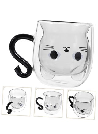 Double-Walled Cute Cat Glass – 290ml Borosilicate Coffee Mug with Handle & Spoon for Latte Macchiato, Cappuccino, Tea, and More - pzsku/ZF08C3C7CB03B3AD038DCZ/45/1742044983/0f07766b-2993-46ce-b717-c91d5469b400