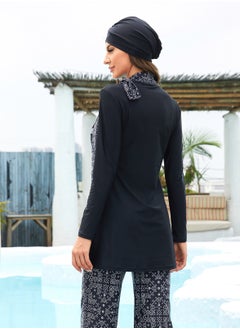 NIBEMINENT Long Sleeve Muslim Swimsuit Set  - Image 2