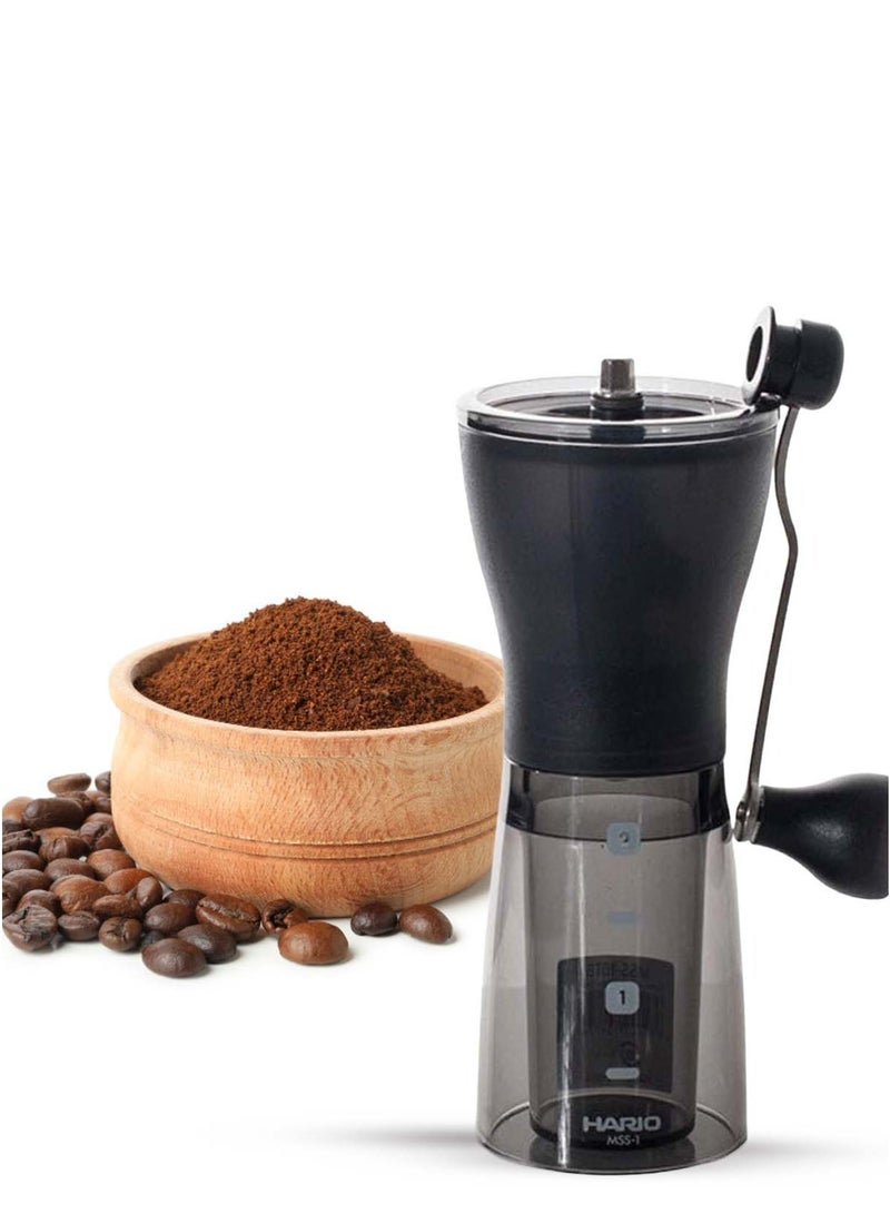 Manual Coffee Grinder with Adjustable Ceramic Burr – Portable Stainless Steel Hand Mill for Coffee & Spices - Image 4
