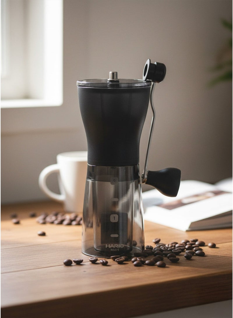Manual Coffee Grinder with Adjustable Ceramic Burr – Portable Stainless Steel Hand Mill for Coffee & Spices - Image 3