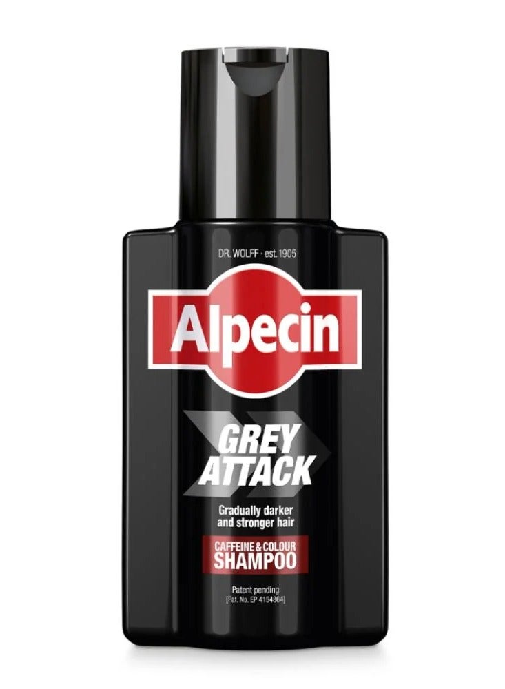 Alpecin Anti-gray hair strengthening shampoo 200ml made in Germany - Image 1