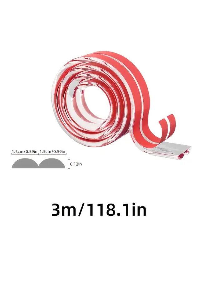 15x15mm واقي حافة ذاتي اللصق للأمان 1181 بوصة شفاف مضاد للانزلاق مقاوم للصدمات حامي الأثاث - Image 1