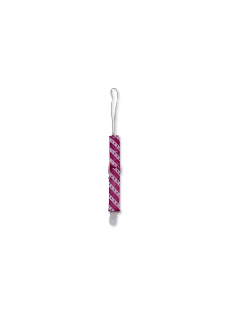 Petit bebe Cotton Soother Clip – Polka Dot Design - Image 2