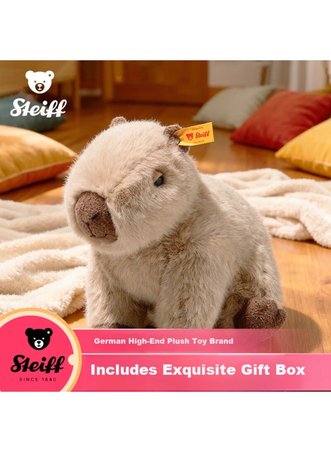 Steiff Capybara Plush Toy Cute Doll Pillow Birthday Gift For Girls Women's Day Gift - Image 1
