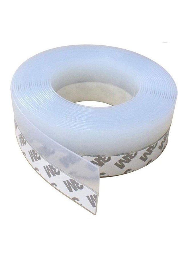 5 Meter Silicone Self Adhesive Weather Stripping White ‎13.4 x 9.5 x 5cm - Image 1