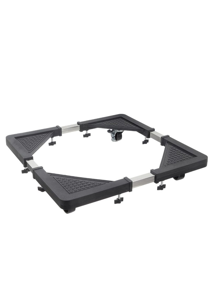 Heavy Duty Movable Washing Machine Stand – Adjustable Refrigerator Base Trolley Dolly – Multi-Purpose Appliance Stand for Fridge, Washer, Dryer and Home Use - Image 2