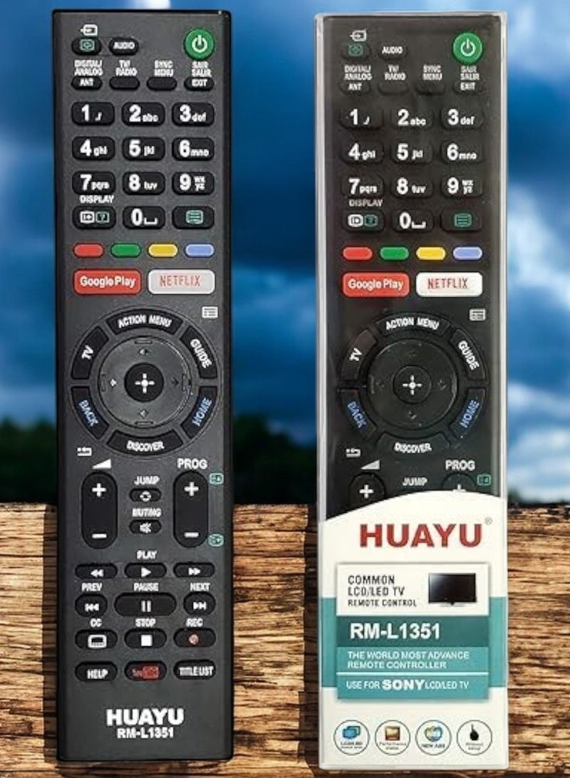 Huayu RM-L1351 Universal Remote Control for LCD/LED TV with Quick Access Buttons - Image 4