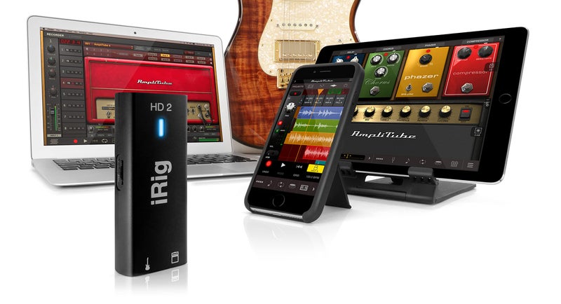 IK Multimedia iRig HD 2 guitar audio interface for iPhone, iPad, Mac, iOS and PC with USB-C, Lightning and USB cables and 24-bit, 96 kHz music recording - Image 5