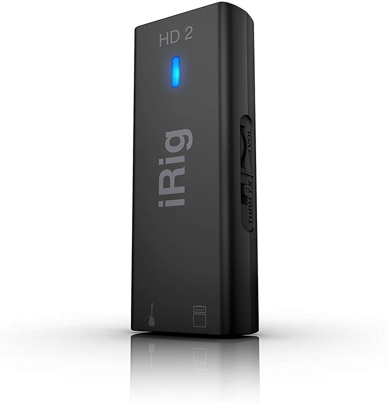 IK Multimedia iRig HD 2 guitar audio interface for iPhone, iPad, Mac, iOS and PC with USB-C, Lightning and USB cables and 24-bit, 96 kHz music recording - Image 1