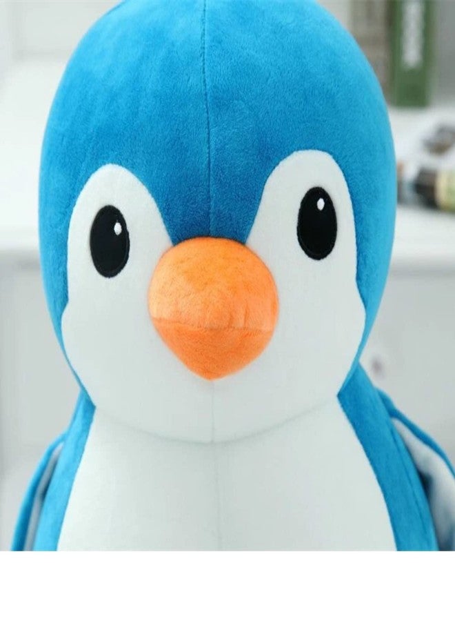 Babique Penguin Plush Soft Toy Cute Kids Animal Home Decor Boys/Girls 28 cm (Blue) - Image 2