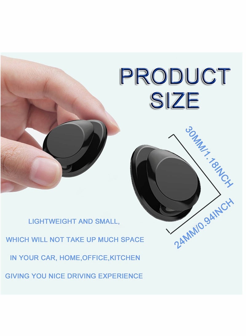 SYOSI 4 Pack, Car Mini Hook, Auto Vehicle Mini Dash Mount Hangers Stick on Dashboard Instrument Panel Universal Car Truck Home Hook Holder Accessories Storage, for Bags USB Cable - Image 3