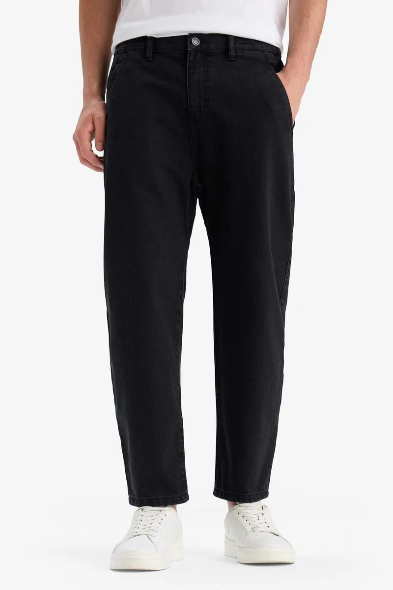 Defacto  Relaxed Slouchy Fit Wide Leg Jeans for Men | Best Price UAE
