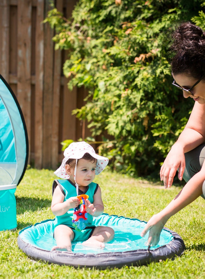 bbluv Spläsh - Baby Paddling Pool (21.1 x 85.1 x 6.1 cm) | Portable Water Play Pool with Foldable Bucket | Lightweight, Durable & Easy to Clean | Perfect for Beach, Park & Outdoor Fun - Image 5