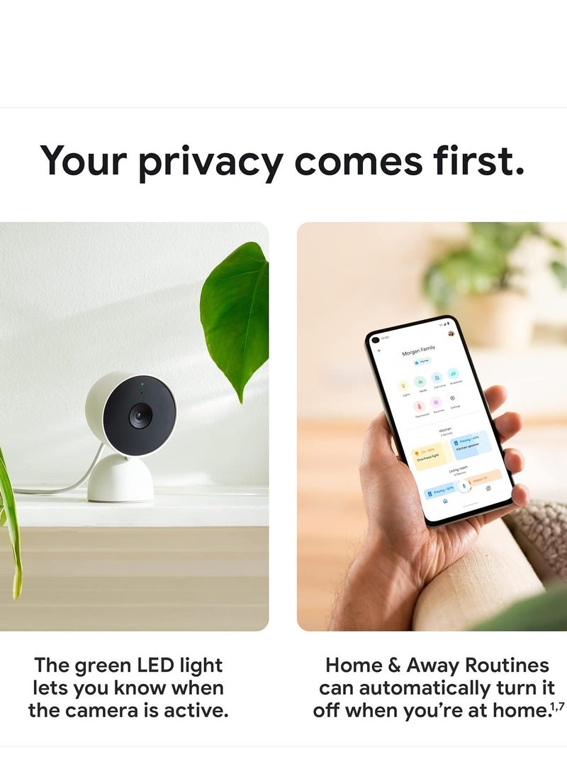 Google Nest Cam 2nd Generation Indoor Wired GA01998-US - Image 3