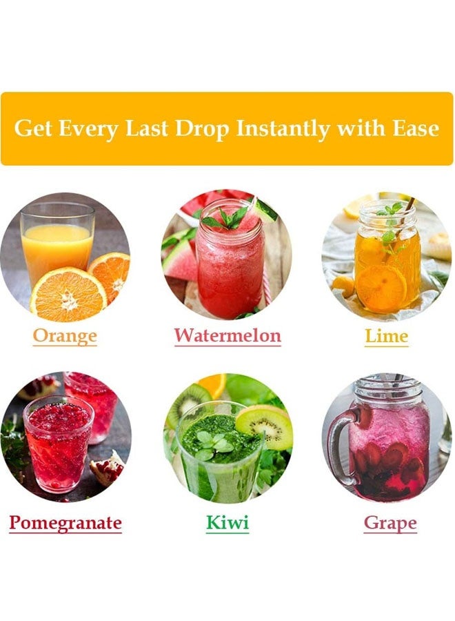 Lemon Squeezer, Lemon Squeezer Juicer, Citrus Juicer Handheld, Metal Lemon Hand Press, Lime Squeezer Bar Tool - Image 4