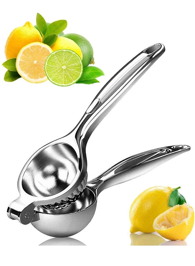Lemon Squeezer, Lemon Squeezer Juicer, Citrus Juicer Handheld, Metal Lemon Hand Press, Lime Squeezer Bar Tool - Image 1