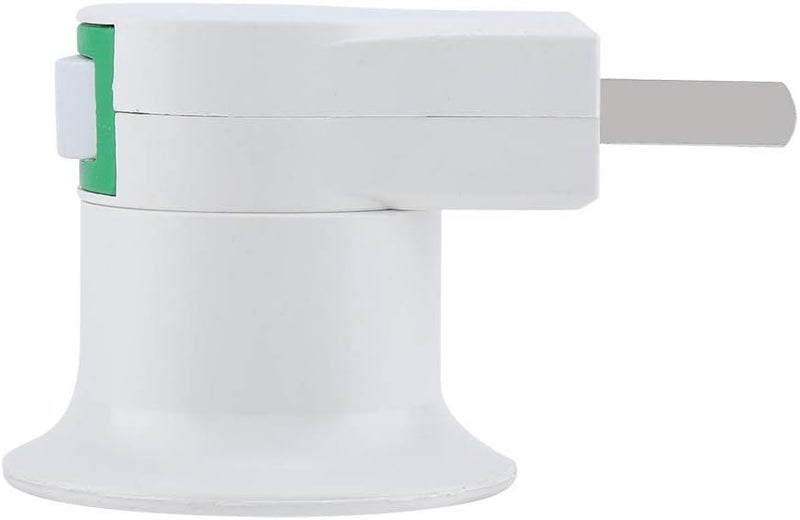 klarako E27 Wall Plug, Portable Bulb Lamp Socket Mount Holder Adapter with Switch Control for walk-in closet, laundry room, garage - Image 1