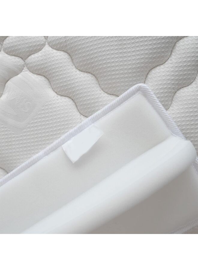 طقم تحويل سرير مزدوج إلى سرير كينج - جسر السرير - حشو فجوة كينج مقسم للسرير القابل للتعديل - موصل سرير مزدوج وتوأم XL لتحويل السرير إلى كينج - جسر المرتبة (8 بوصة، 10 بوصة، 12 بوصة) (المقاس: 8 بوصات) - Image 5