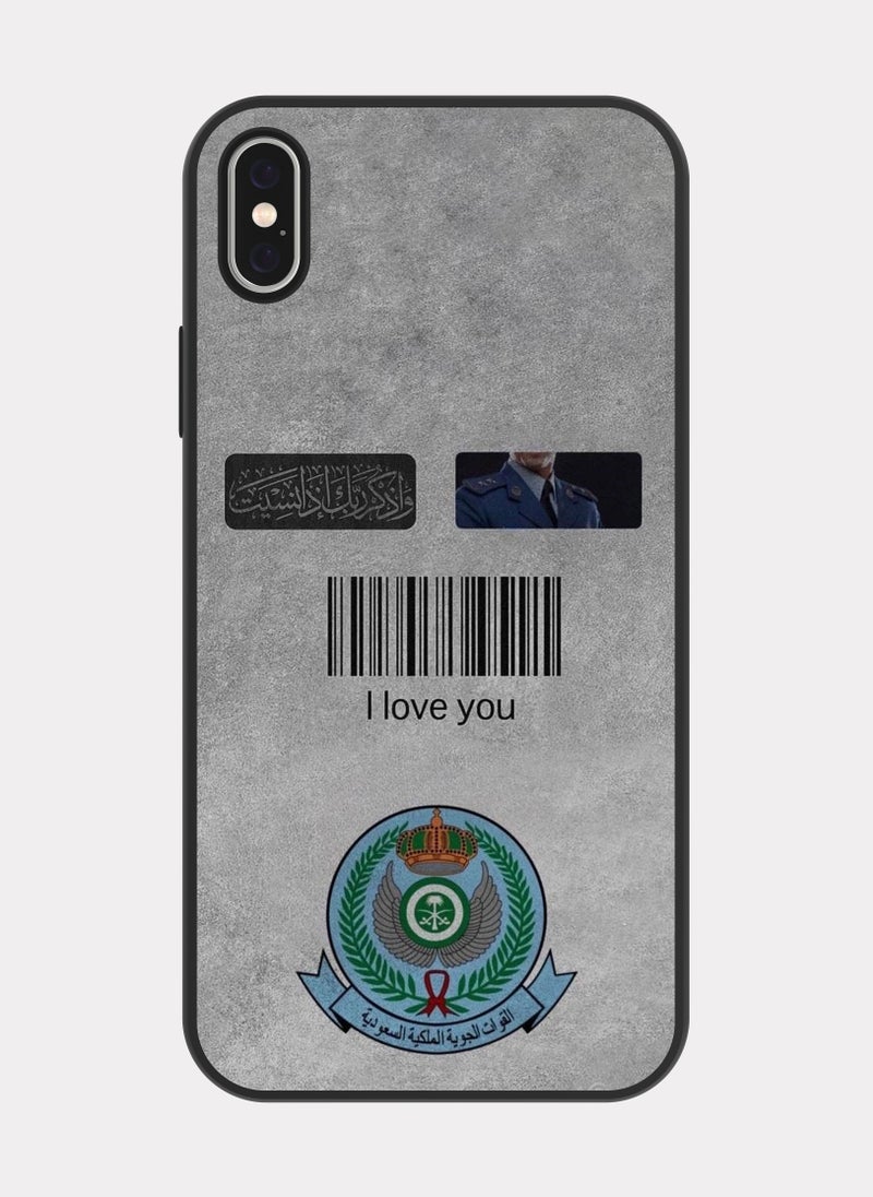 PXLAAT iPhone XS MAX case cover Royal Saudi Air Force - Image 1