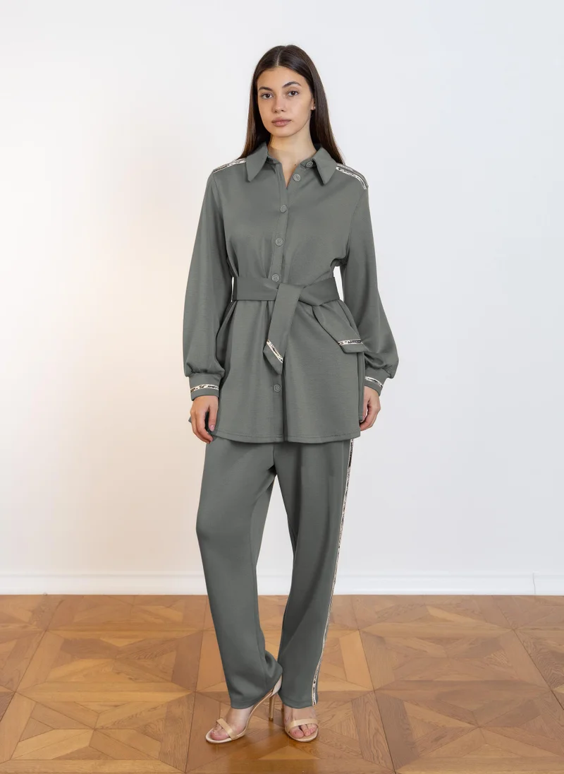 شايبس SOFT DETAILED SHIRT SET