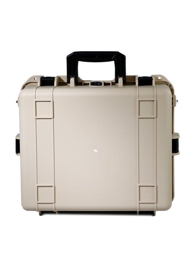 Eirmai R601 Toolbox Trolley Storage Box Large Multifunctional Protective Safety Case Camera Trolley Waterproof Camping Outdoor Luggage Sand Color - Image 3