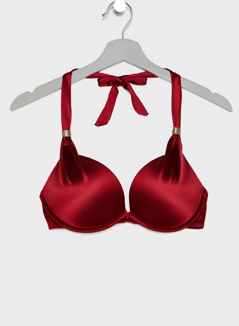 Dorina Satin Underwired Bikini Top