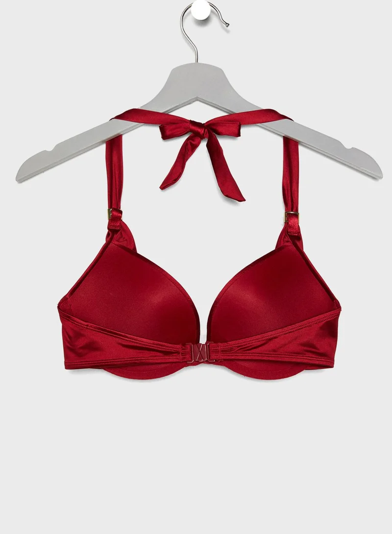 Dorina Satin Underwired Bikini Top
