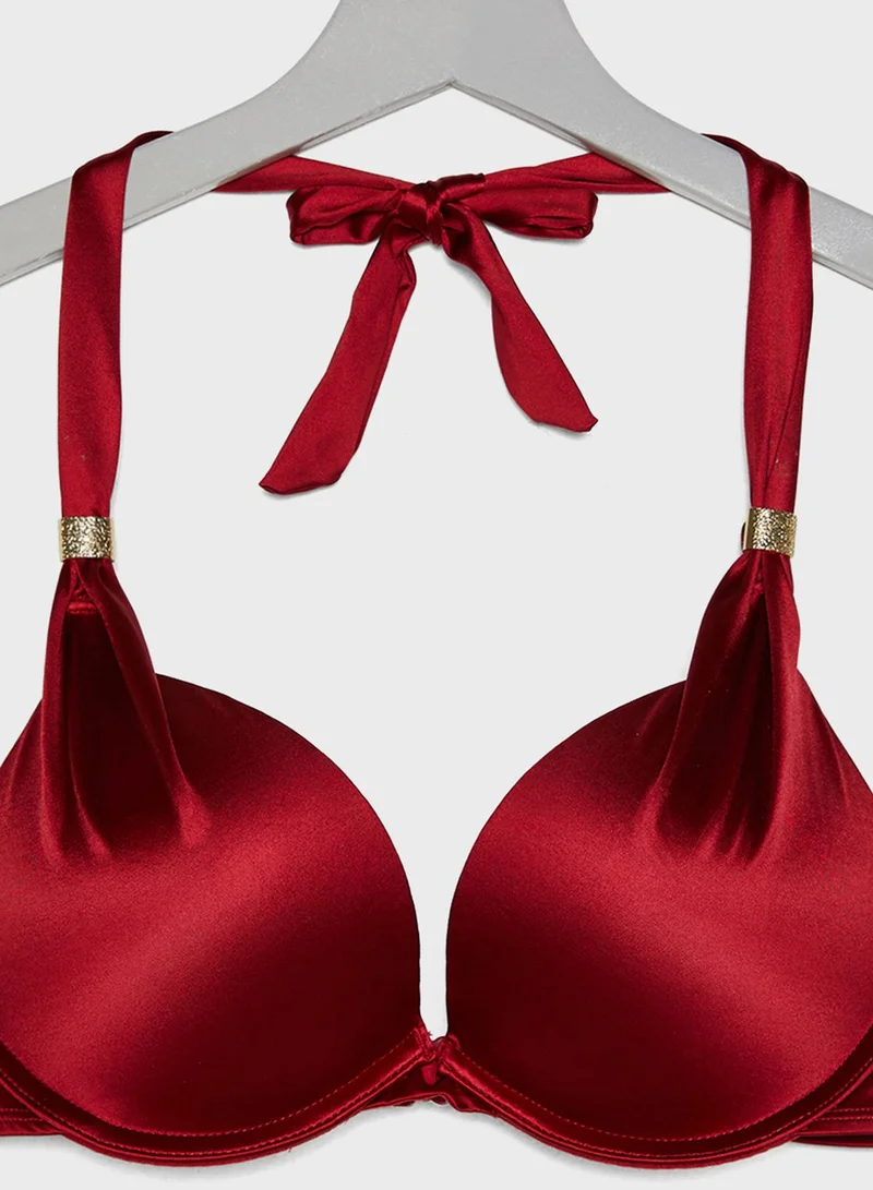 Dorina Satin Underwired Bikini Top