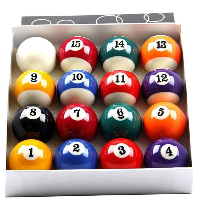 JBB Billiard Pool Table Ball Set - 16 Balls || Size of The Ball - 52.5 MM - Image 2